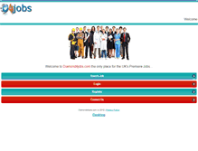 Tablet Screenshot of diamond4jobs.com